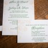 Wedding invitation and RSVP