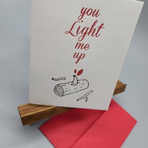 Light Me Up Valentine's Card