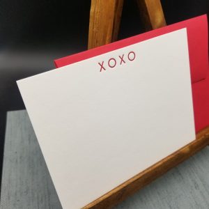 XOXO Notecard Set
